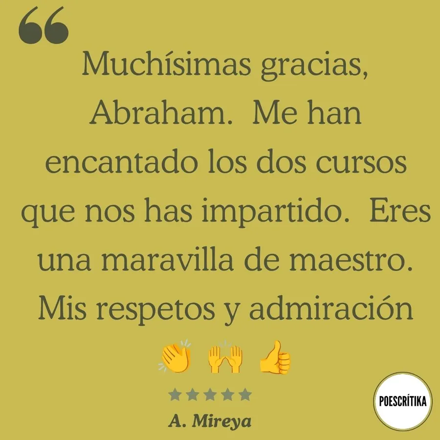 Testimonio de un lector del curso sobre Juan Rulfo en Poescrítika